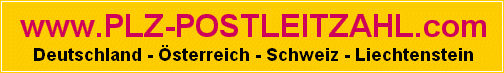 Postleitzahlen-Verzeichnis Deutschland